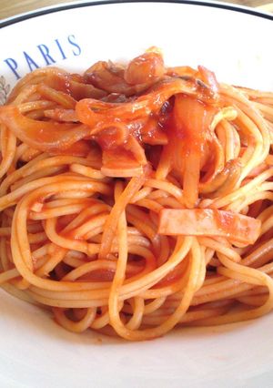 デルモンテで♪トマトソースパスタ-レシピのメイン写真