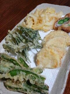 春の恵みの天ぷら-レシピのメイン写真