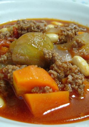大豆のトマトスープ-レシピのメイン写真
