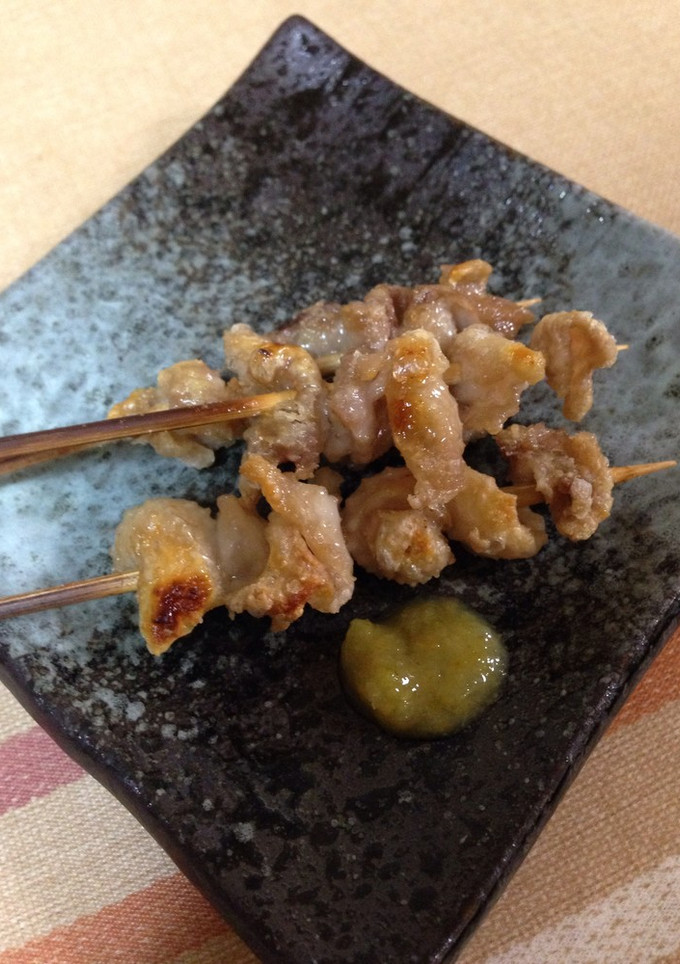 節約☆おつまみ鶏皮の焼き鳥-レシピのメイン写真