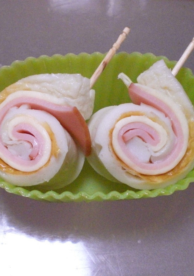 お弁当のおかずに！ちくわのハムチーズ巻き-レシピのメイン写真
