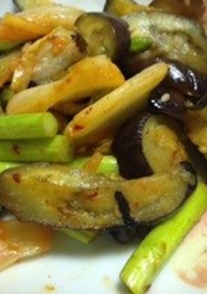 アスパラなすキムチ-レシピのメイン写真