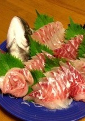 黒鯛の姿造り-レシピのメイン写真