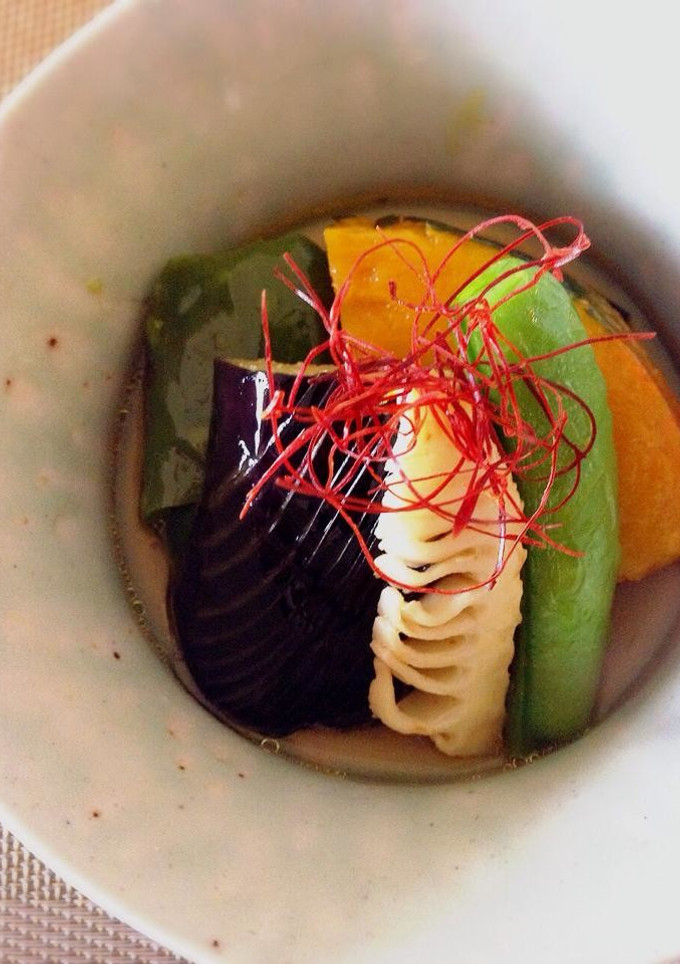 筍と茄子の季節野菜の揚げ浸し-レシピのメイン写真