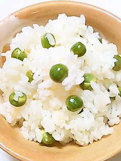 春の香り~ グリーンピースの豆ごはん-レシピのメイン写真