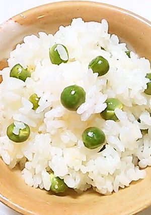 春の香り～ グリーンピースの豆ごはん-レシピのメイン写真