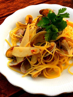 簡単♪あさりとタケノコのパスタ-レシピのメイン写真