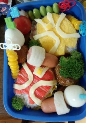 キャラ弁仮面ライダーウィザード-レシピのメイン写真