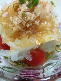 新玉ねぎ豆腐サラダ!-レシピのメイン写真