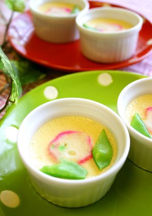 朝に✿フライパン10分๑プチ茶碗蒸し-レシピのメイン写真