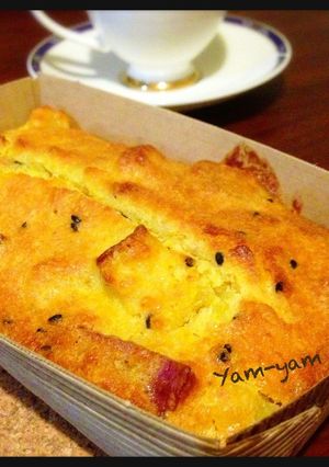 激しっとりサツマイモのパウンドケーキ＊-レシピのメイン写真