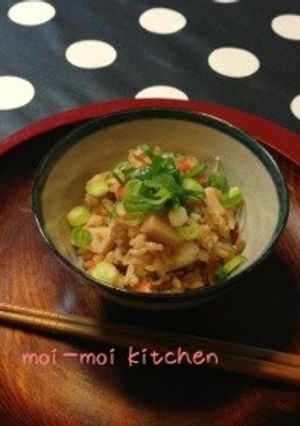 ゴロゴロたけのこの炊き込みご飯-レシピのメイン写真