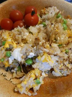 簡単・らっきょうの炒め物&炒飯-レシピのメイン写真