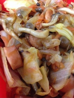 お弁当に☆焼肉のタレでチャチャッと炒め-レシピのメイン写真