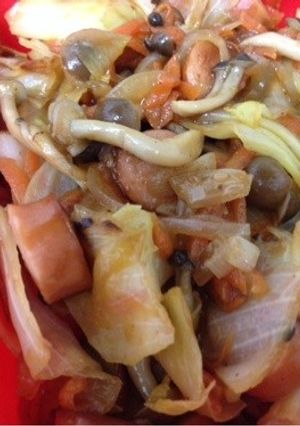 お弁当に☆焼肉のタレでチャチャッと炒め-レシピのメイン写真