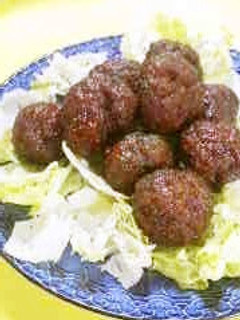 甘酢肉だんご♪-レシピのメイン写真