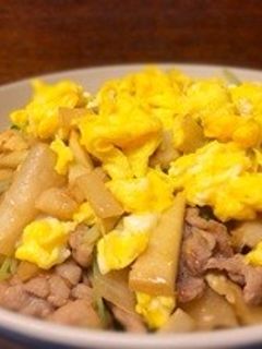筍と大根のニンニクオイスターソース炒め-レシピのメイン写真