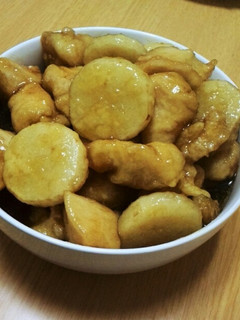 長芋と鶏むね肉の甘辛煮-レシピのメイン写真