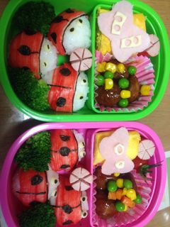 キャラ弁 テントウムシ-レシピのメイン写真
