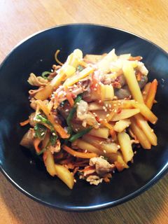 【ご飯が進む☆】じゃがいものきんぴら風-レシピのメイン写真