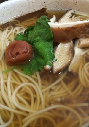 簡単をおいしく！和風温麺　にゅうめん-レシピのメイン写真