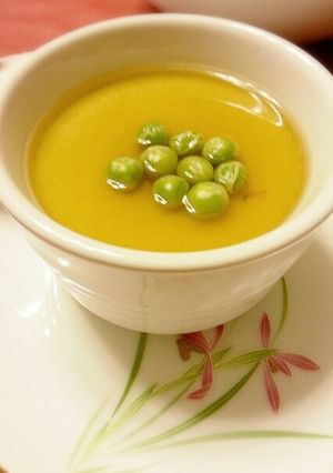 うすいえんどうのあんかけ茶碗蒸し-レシピのメイン写真