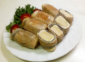 豚肉ベーコン海苔チーズで高野豆腐巻き焼き-レシピのメイン写真