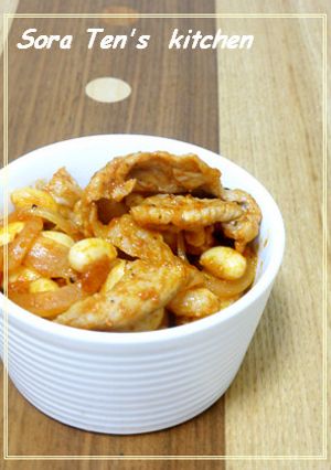 お弁当に簡単！濃厚トマトのポークビーンズ-レシピのメイン写真