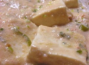 あっさり優しい☆豆腐とタラコのミルクあん-レシピのメイン写真