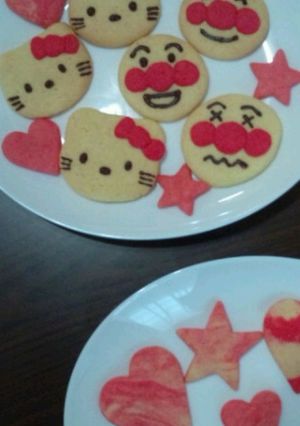 簡単★キャラクターのクッキー-レシピのメイン写真