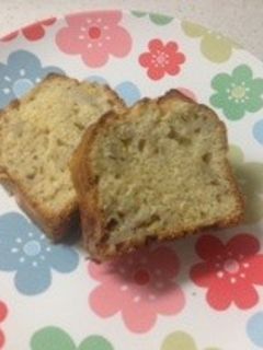 バナナまるごと1本使用♡バナナケーキ-レシピのメイン写真
