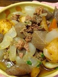 新ジャガで肉ジャガ-レシピのメイン写真