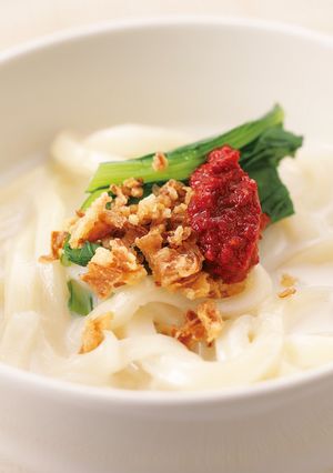 簡単ヘルシー☆豆乳うどん-レシピのメイン写真