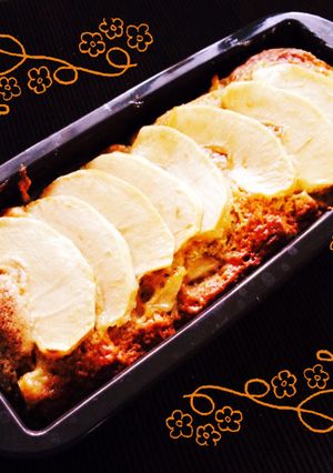 HMで♪リンゴの簡単パウンドケーキ-レシピのメイン写真