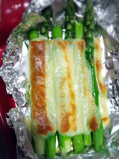 アスパラのチーズ焼き♪-レシピのメイン写真