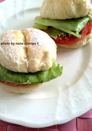 生地から手作り★白パンでＢＬＴサンド-レシピのメイン写真