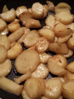ご飯がすすむ! たくわんの胡麻油炒め-レシピのメイン写真