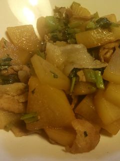 豚バラと大根の炒め煮-レシピのメイン写真
