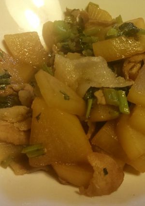 豚バラと大根の炒め煮-レシピのメイン写真
