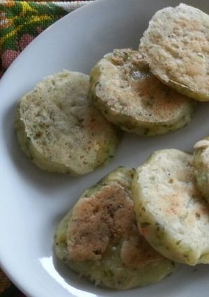 離乳食に…豆腐の青のりおやき-レシピのメイン写真