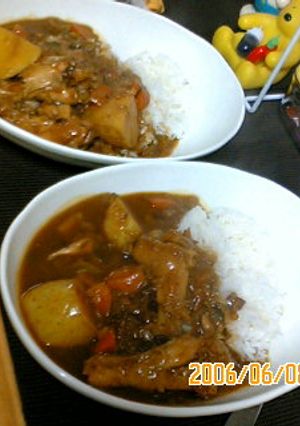 市販のルーで圧力鍋チキンカレー-レシピのメイン写真