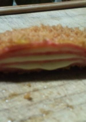 簡単！旨い！ハムチーでミルフィーユカツ-レシピのメイン写真
