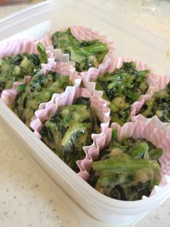 簡単ホウレン草のクリーム煮-レシピのメイン写真