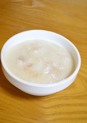 離乳食*中期～『オートミール入ミルク粥』-レシピのメイン写真