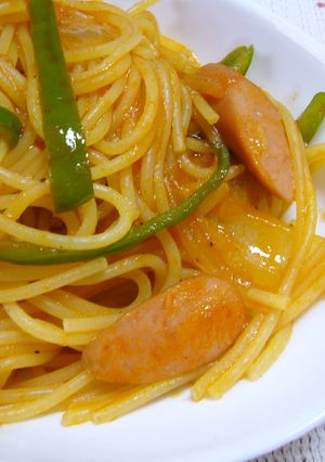 トマトソース　ナポリタン-レシピのメイン写真