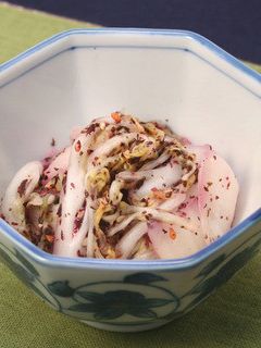 白菜の浅漬け 赤しそ風味-レシピのメイン写真
