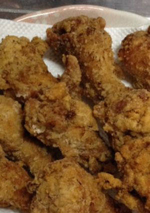 手羽元で♪ボリューム満点！フライドチキン-レシピのメイン写真
