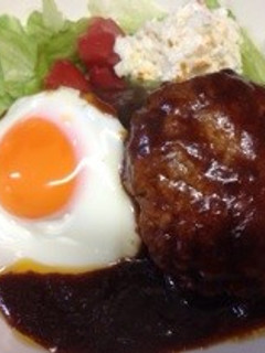 すごく簡単ロコモコ-レシピのメイン写真