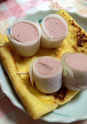 お弁当に ソーセージの大根巻き-レシピのメイン写真