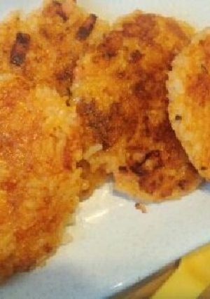 残りご飯で＊ピザ風おやき-レシピのメイン写真